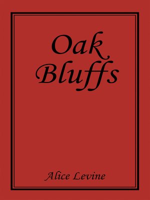 cover image of Oak Bluffs